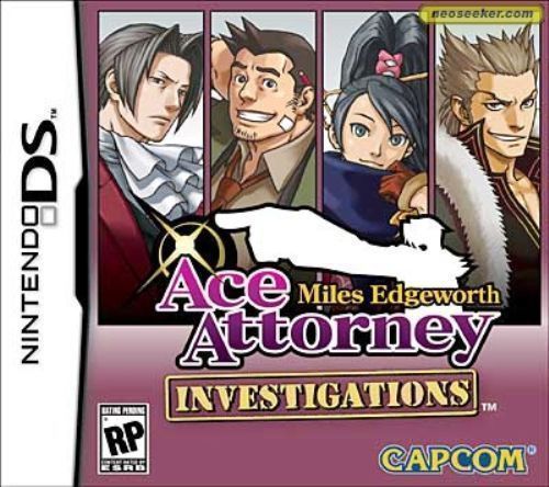 Ace Attorney Investigations - Miles Edgeworth (USA) Game Cover
